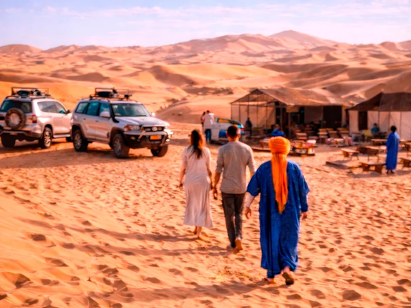 Tour en 4x4 por las dunas del Sahara