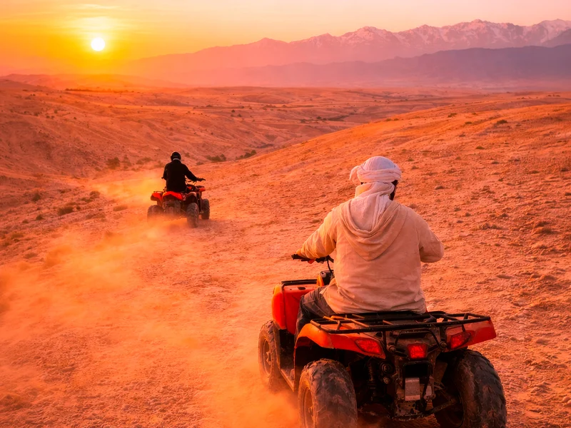 Quad en el Desierto de Agafay