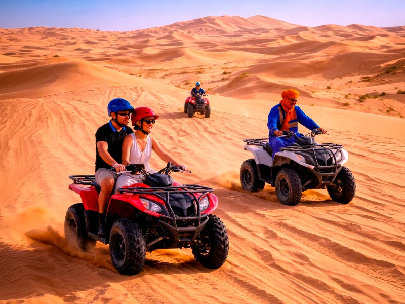 Quads en el Sáhara